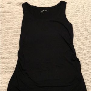GAP black maternity tank